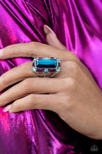 Load image into Gallery viewer, Paparazzi Radiant Rhinestones - Blue Ring
