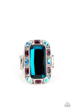 Load image into Gallery viewer, Paparazzi Radiant Rhinestones - Blue Ring