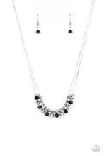 Load image into Gallery viewer, Paparazzi Shimmering High Society - Black Necklace