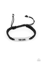 Load image into Gallery viewer, Paparazzi Beyond Belief - Black Bracelet