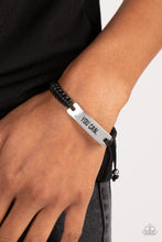 Load image into Gallery viewer, Paparazzi Beyond Belief - Black Bracelet