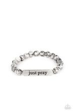 Load image into Gallery viewer, Paparazzi Just Pray - Silver Bracelet
