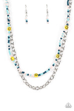 Load image into Gallery viewer, Paparazzi Happy Looks Good on You - Blue Necklace
