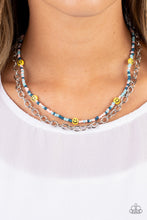 Load image into Gallery viewer, Paparazzi Happy Looks Good on You - Blue Necklace