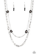 Load image into Gallery viewer, Paparazzi Bold Buds - Black Necklace
