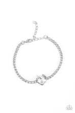 Load image into Gallery viewer, Paparazzi Bedazzled Beauty - White Bracelet