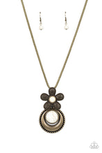 Load image into Gallery viewer, Paparazzi Bohemian Blossom - Brass Necklace