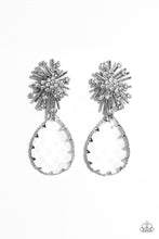 Load image into Gallery viewer, Paparazzi Stellar Shooting Star - White Earrings