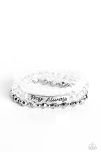 Load image into Gallery viewer, Paparazzi Pray Always - White Bracelet