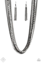 Load image into Gallery viewer, Paparazzi Troublemaker Trove - Black Necklace