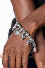 Load image into Gallery viewer, Paparazzi Charming Crush - Pink Bracelet