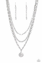 Load image into Gallery viewer, Paparazzi Winking Wanderer - Silver Necklace