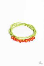 Load image into Gallery viewer, Paparazzi Buzzworthy Botanicals - Red Bracelet