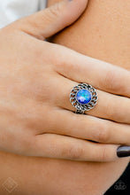 Load image into Gallery viewer, Paparazzi Round Table Runway - Blue Ring
