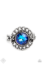 Load image into Gallery viewer, Paparazzi Round Table Runway - Blue Ring