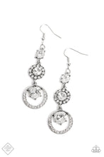 Load image into Gallery viewer, Paparazzi Enchanting Effulgence - White Earring