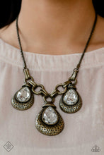 Load image into Gallery viewer, Paparazzi Built Beacon - Brass Necklace