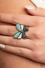 Load image into Gallery viewer, Paparazzi Wild Wings - Blue Ring