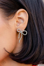 Load image into Gallery viewer, Paparazzi Deluxe Duet - White Earring