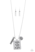 Load image into Gallery viewer, Paparazzi Sunshine Sight - Silver Necklace