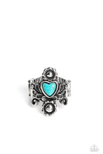 Load image into Gallery viewer, Paparazzi Trailblazing Tribute - Blue Ring