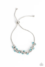 Load image into Gallery viewer, Paparazzi Intertwined Illusion - Blue Bracelet