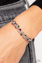 Load image into Gallery viewer, Paparazzi Intertwined Illusion - Purple Bracelet