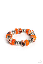 Load image into Gallery viewer, Paparazzi Warped Wayfarer - Orange Bracelet