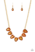 Load image into Gallery viewer, Paparazzi FLIRTY Dancing - Brown Necklace