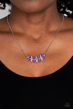 Load image into Gallery viewer, Paparazzi Lustrous Laurels - Purple Necklace