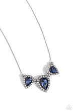 Load image into Gallery viewer, Paparazzi Majestic Met Ball - Blue Necklace