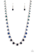 Load image into Gallery viewer, Paparazzi Kaleidoscope Charm - Blue Necklace