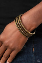 Load image into Gallery viewer, Paparazzi Labyrinth Lure - Brass Bracelet