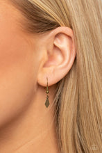 Load image into Gallery viewer, Paparazzi The Second Star To The LIGHT - Brass Necklace