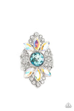 Load image into Gallery viewer, Paparazzi GLISTEN Here! - Blue Ring