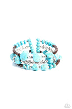 Load image into Gallery viewer, Paparazzi Operation Outdoors - Blue Bracelet