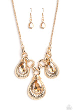 Load image into Gallery viewer, Paparazzi Built Beacon - Gold Necklace