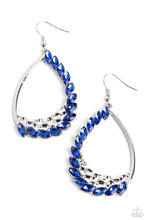 Load image into Gallery viewer, Paparazzi Looking Sharp - Blue Earrings