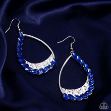 Load image into Gallery viewer, Paparazzi Looking Sharp - Blue Earrings
