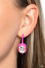 Load image into Gallery viewer, Paparazzi Call Me TRENDY - Pink Earrings