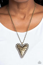 Load image into Gallery viewer, Paparazzi Radiant Romeo - Brass Necklace