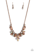 Load image into Gallery viewer, Paparazzi Prima Donna Dazzle - Copper Necklace