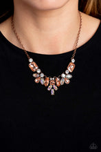 Load image into Gallery viewer, Paparazzi Prima Donna Dazzle - Copper Necklace