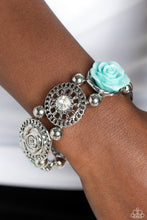 Load image into Gallery viewer, Paparazzi Optimistic Oasis - Blue Bracelet