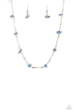 Load image into Gallery viewer, Paparazzi Chiseled Construction - Blue Necklace