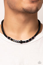 Load image into Gallery viewer, Paparazzi Oil Spill Orbit - Black Necklace