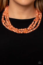 Load image into Gallery viewer, Paparazzi Layered Lass - Orange Necklace
