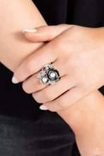 Load image into Gallery viewer, Paparazzi Fine-BLOOMING - White Ring
