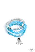 Load image into Gallery viewer, Paparazzi Day Trip Trinket - Blue Bracelet