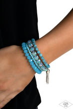 Load image into Gallery viewer, Paparazzi Day Trip Trinket - Blue Bracelet